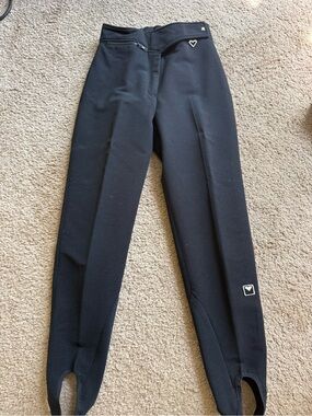 Obermeyer Black Stirrup winter riding pants